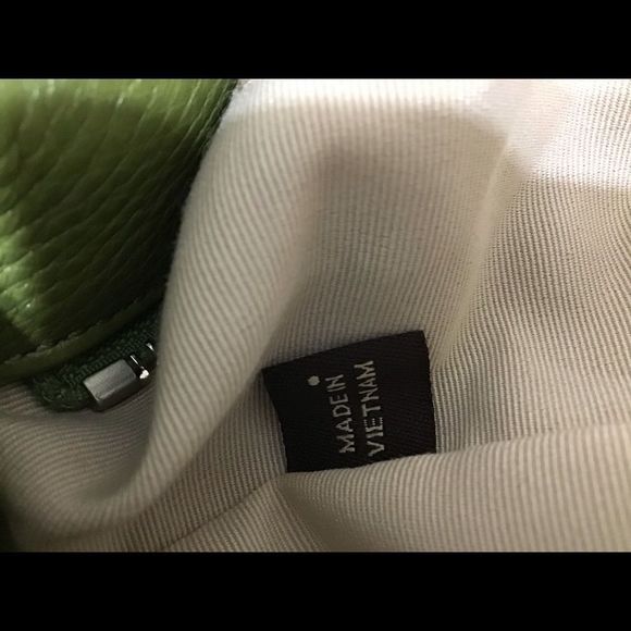 Coach Rare Green Leather Shoulder Crossbody Bag Good PreOwned Condition - Picture 10 of 13